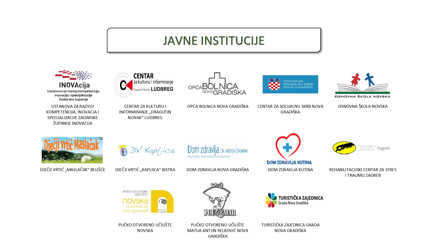 javne institucije